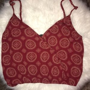 Boho brandy melville crop top